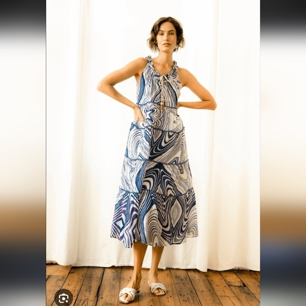 Guadalupe Design Celeste Midi Dress